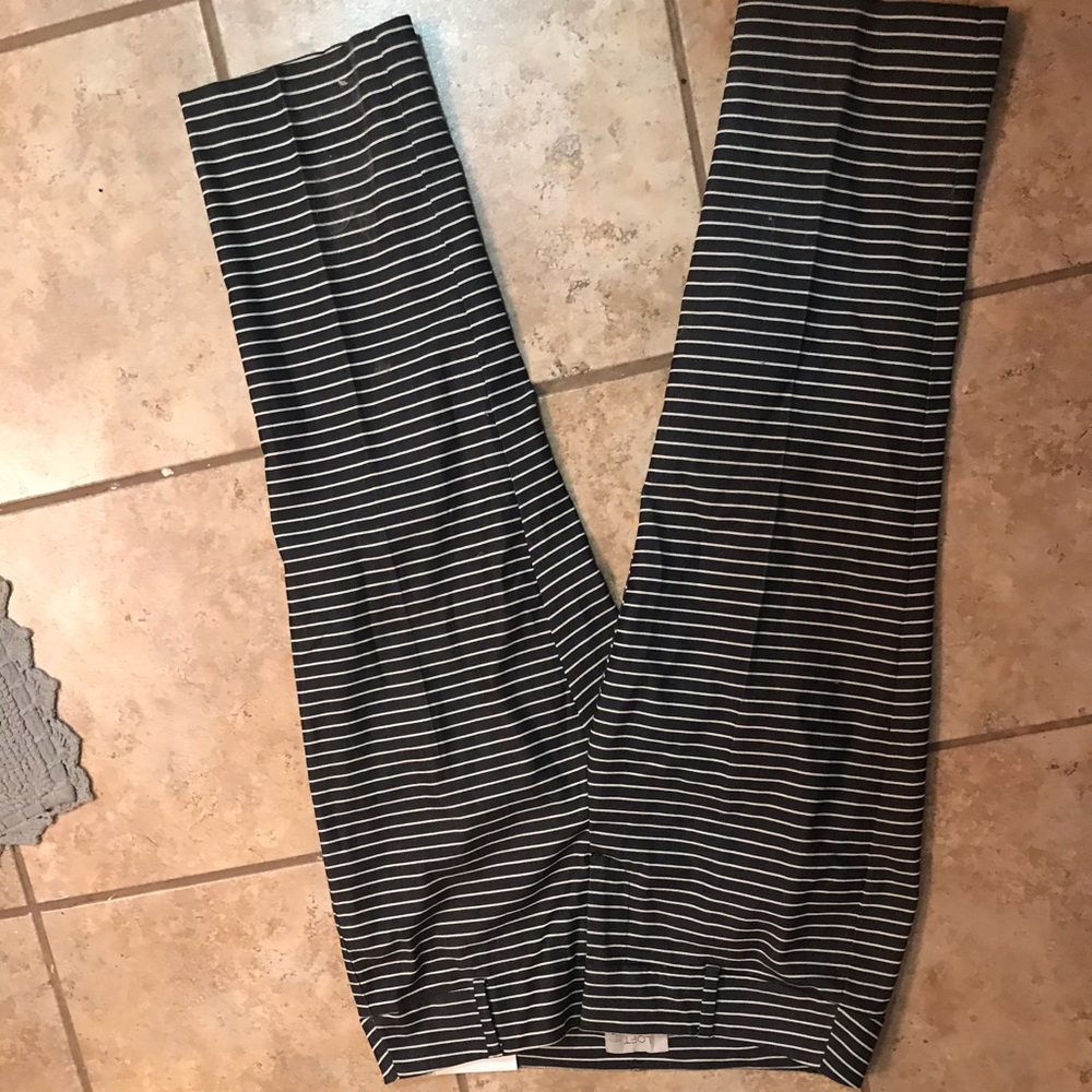 NWT  Loft cropped work pants